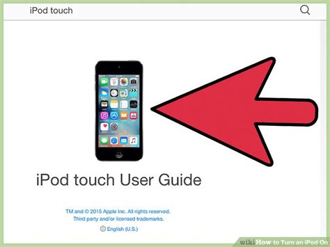 how to turn on a ipod|turn on ipod touch.